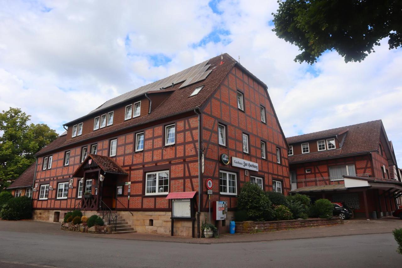 Pension Zur Harburg Hotel Uslar Ngoại thất bức ảnh